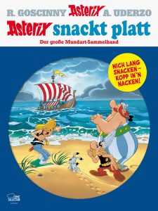 Cover des Asterix-Mundart-Sammelbandes Plattdeutsch "Asterix snackt platt" der Egmont Comic Collection